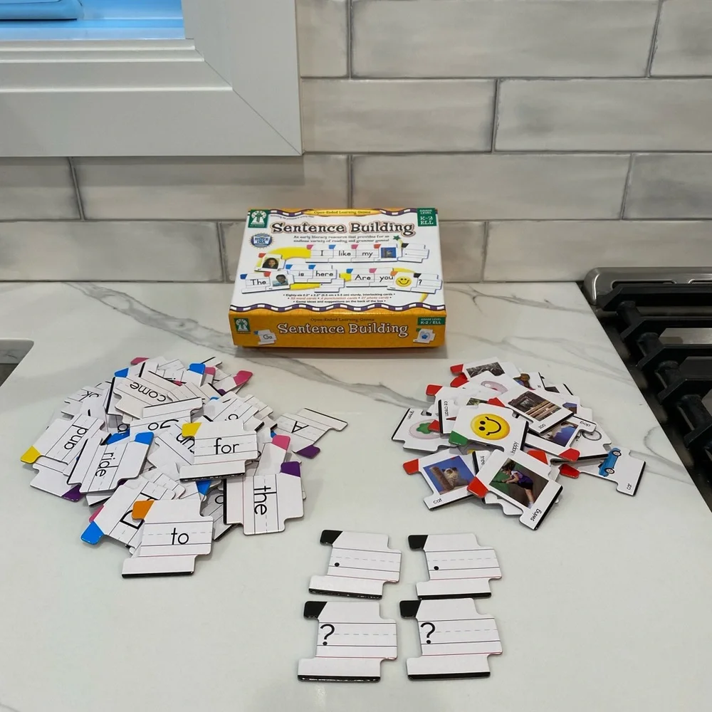 Sentence Building Learning Game - Picture 1 of 3